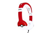 Sluchawki, zestaw sluchawkowy - OTL Pokémon PokeBall - Słuchawki dziecięce - Maks. głośność 85dB - PK0758
