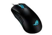 Myszka - ASUS ROG Gladius III - Myszka do gier - Optyczny - 7 - Czarny z RGB - 90MP0270-BMUA00