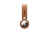 Telefon - Inne akcesoria - Apple AirTag Leather Loop - Saddle Brown - MX4A2ZM/A