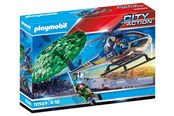 Figurki - Playmobil Police Parachute Search - 70569