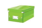 Archiwizacja i przechowywanie - Leitz Pudełko na DVD  Click & Store WOW Zielony - 60420054