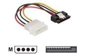Kabel zasilający (wewnętrzny) - DeLOCK power adapter - SATA power to 4 PIN internal power - 12 cm - 60120