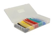 Akcesoria sieciowe - DeLOCK Heat Shrink Tube Box Assorted Colors (100-Pack) - 86264