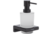 Akcesoria lazienkowe - Hansgrohe addstoris liquid soap dispenser matt black - 41745670