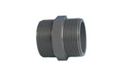 Rury i ksztaltki z tworzyw sztucznych - +GF+ Reducing nipple tp pvc grey 1 1/2" x 1 1/4" - RV0NRF50E