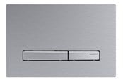 Toalety, siedzenia, bidety i czesci zamienne - Geberit actuator plate sigma 50 brushed chrome - 115.788.GH.2