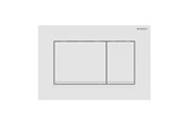 Toalety, siedzenia, bidety i czesci zamienne - Geberit sigma30 actuator plate 246 x 164 x 12 mm dull white easy-to-clean-coated - 115.883.01.1
