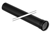 Produkty odwadniajace - Geberit silent drain pipe 110x500mm 1mf black pp - 390.502.14.1