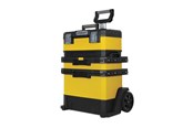 Skrzynki narzędziowe i systemy przechowywania - Stanley yellow metal plastic rollin workshop - 1-95-621