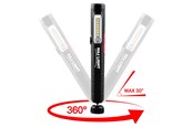 Latarki i reflektory - Haj Light Rechargeable pen-light 220+80 lumen Magnet in clip Magnet in swivel base - 49HL220