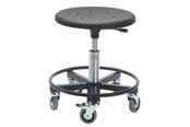 Narzedzia - Global Roller stool sigma 400rs with footring base - seat height 32-39 cm - 1040011000