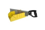 Narzedzia reczne - Stanley Saw Storage Mitre Box with Saw - 1-19-800