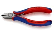 Narzedzia reczne - KNIPEX Szczypce tnące boczne, dla elektromechaników - 76 12 125