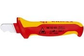 Narzedzia do pracy z napedem elektrycznym - KNIPEX Nóż do ściągania izolacji, ze stopką prowadzącą - 98 53 03