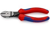 Narzedzia do pracy z napedem elektrycznym - KNIPEX Szczypce tnące boczne o zwiększonym przełożeniu - 74 12 160