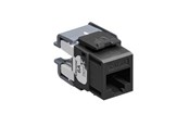 Okablowanie miedziane - Leviton Extreme cat 6a utp jack 110-style - black - 6110G-RE6