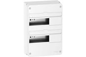 Rozdzielnice i szafy sterownicze - Schneider Electric Enclosure wall-mounted panel resi9 cx reis9 board 2 row 13 modulator white ral9003 without door - R9H13842