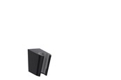Prysznic i akcesoria do montażu - Hansgrohe shower holder porter s matt black - 28331670