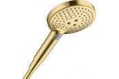 Prysznic i akcesoria do montazu - Hansgrohe raindance select s hand shower 120 3jet polished gold-optic - 26530990