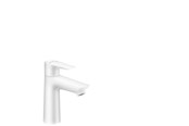 Baterie i armatura - Hansgrohe talis e single lever basin mixer 110 with pop-up waste set matt white - 71710700