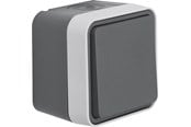 Przełączniki - Berker Switch no contact surface mounted grey w1 - 50453525
