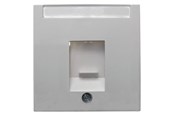 Przelaczniki - Berker Centre plate with dust protection polar white - 11701909