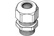 Urzadzenia laczace - Wexøe Cable gland hsk-k pg21 13-18mm ip68 blue 1209210214 - 1209210214