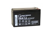 Materialy eksploatacyjne - Lakuda Q-batteries 12v-7.2 ah vds for alarm / backup - 100030948