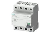 Komponenty do szaf sterowniczych i obudów - Siemens Rccb 4-polet type b 40a 30 ma 400vac korttidsforsinke - 5SV3344-4