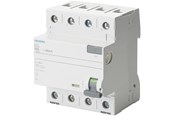 Komponenty do szaf sterowniczych i obudów - Siemens Rccb 4-polet type a 40a 30 ma 400vac korttidsforsinket - 5SV3344-6KK01