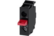 Przyciski i urzadzenia sygnalizacyjne - Siemens Contact module with 1 contact element 1 nc screw  3su1400-2aa10-1ca0 - 3SU1400-2AA10-1CA0