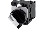Przyciski i urządzenia sygnalizacyjne - Siemens Selector switch o-i black white - 3SU1100-2BF60-1BA0