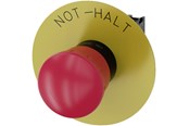 Przyciski i urzadzenia sygnalizacyjne - Siemens Em stop mushroom pushbutton 40mm red - 3SU1100-1HB20-1CH0