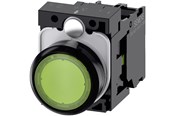 Przyciski i urzadzenia sygnalizacyjne - Siemens Illuminated pushbutton green - 3SU1102-0AB40-1BA0