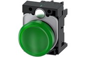 Przyciski i urządzenia sygnalizacyjne - Siemens Indicator light green - 3SU1102-6AA40-1AA0