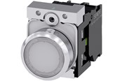 Przyciski i urzadzenia sygnalizacyjne - Siemens Illuminated pushbutton white - 3SU1152-0AB60-1BA0