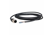 Technologia czujników - TELEMECANIQUE SENSORS Sensor cable pur m12 4-pin male straight 2 meters xzcp1541l2 - XZCP1541L2