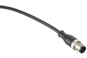 Technologia czujników - TELEMECANIQUE SENSORS Sensor cable  pur m12 4-pin male straight 5 meters xzcp1541l5 - XZCP1541L5