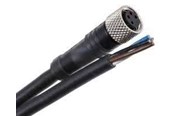 Technologia czujników - TELEMECANIQUE SENSORS Pur cable m8 4-pin female straight 2 meters - XZCP0941L2