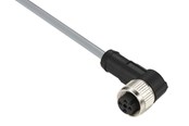 Technologia czujników - TELEMECANIQUE SENSORS Sensor cable pvc m12 4-pin female angled 5 meters xzcpv1241l5 - XZCPV1241L5