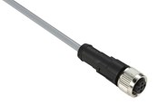 Technologia czujników - TELEMECANIQUE SENSORS Sensor cable  pvc m12 4-pin female straight 2 meters xzcpv1141l2 - XZCPV1141L2