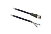 Bezpieczenstwo maszyn - TELEMECANIQUE SENSORS M12 connector female straight 5poles 25m pre-wired - XZCP1164L25