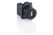 Przyciski i urządzenia sygnalizacyjne - Schneider Electric Harmony push button complete with spring return and flat touch surface in black with white arrow 1XNO XB5AA3351 - XB5AA3351