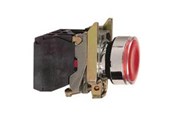 Przyciski i urządzenia sygnalizacyjne - Schneider Electric Harmony lamp print complete with led and flat printing surface with spring return in red color 24vac / dc supply 1xno + 1xnc xb4bw34b5 - XB4BW34B5