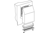 Rozdzielnice i szafy sterownicze - Schneider Electric Filterfan 165m3/h 24vdc ip54 - NSYCVF165M230PF