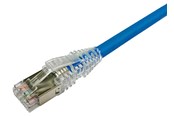 Okablowanie miedziane - Netconnect Patchcord cat6a s/ftp lszh 1.5m blue - NPC6ASZDB-BL150C