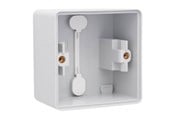 Przelaczniki - Niko-Servodan Splashproof surface-mounting box with two single flexible inputs grey - 700-83101