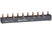 Komponenty do szaf sterowniczych i obudów - Schneider Electric Comb busbar bottom iid ic60 3pn 10 modul - A9XPH810