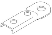 Rozdzielnice i szafy sterownicze - Cubic Wall bracket - 0036-0000