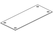 Rozdzielnice i szafy sterownicze - Cubic Pc flange fl21 - 0117-0000